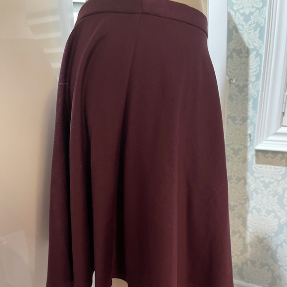 Urban Outfitters Burgundy Circle Skirt size 12 | High waisted - Picture 10 of 13
